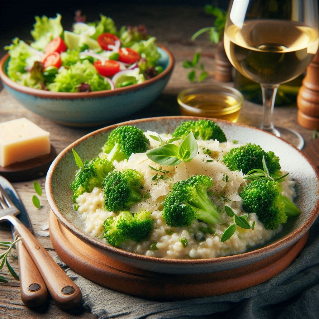 살도 건강도 잡는 브로콜리 리조토