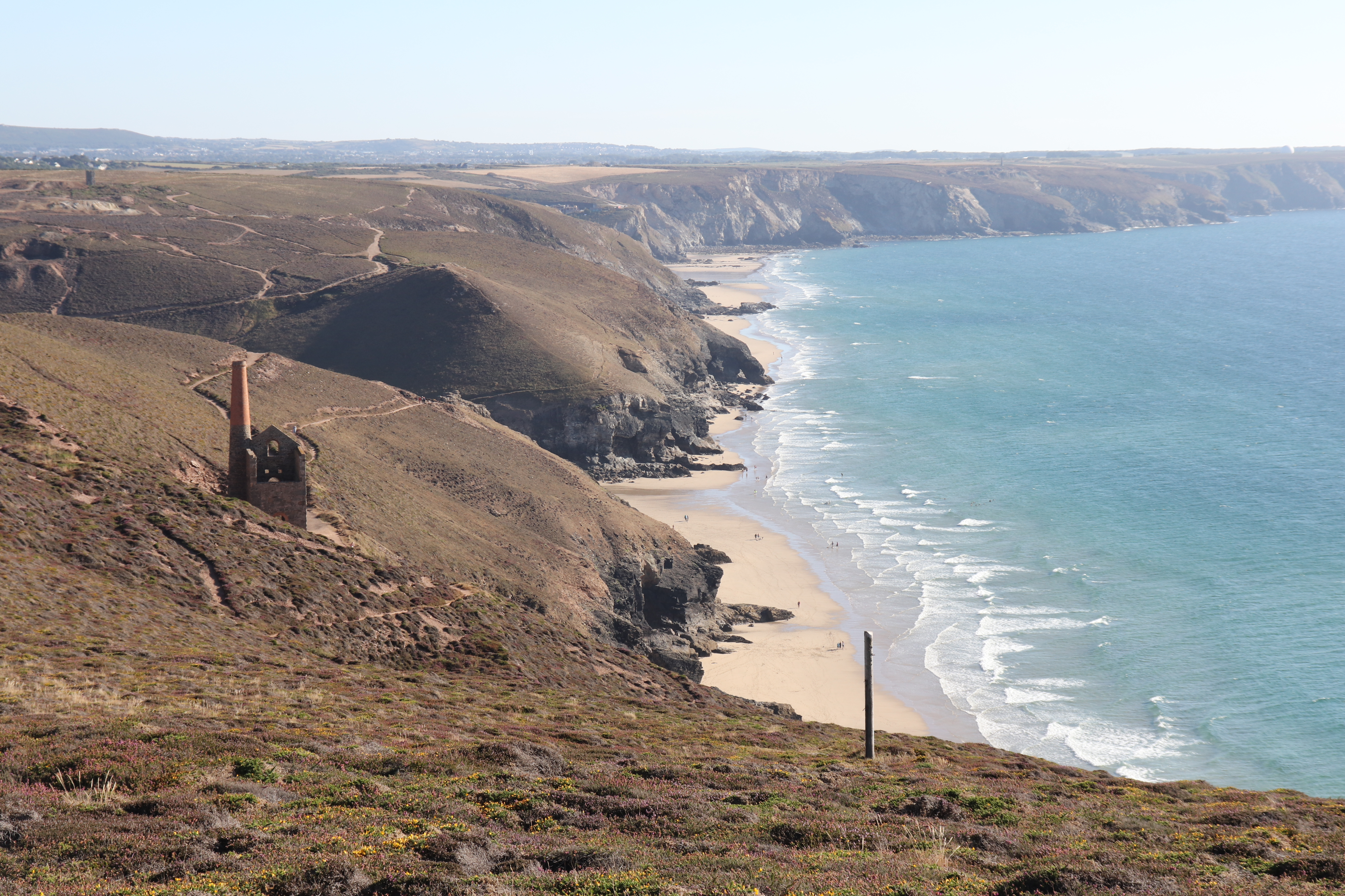 영국 콘월의 바다