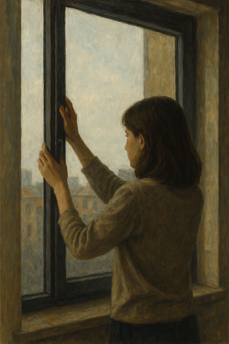 창문 닫는 꿈 해몽 - 방어적 심리 상태?