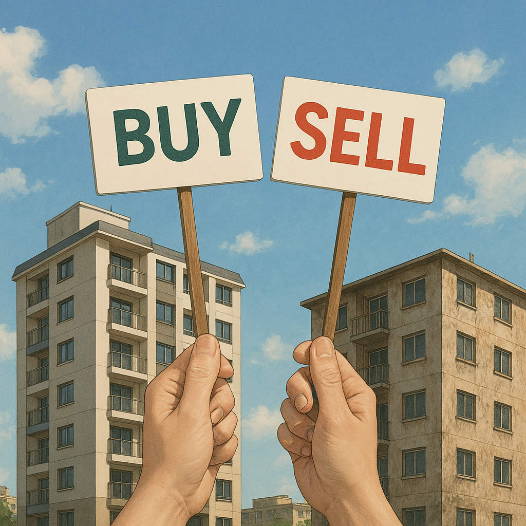 사야 할 아파트, 팔아야 할 아파트