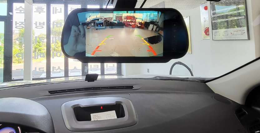 룸미러+후방카메라