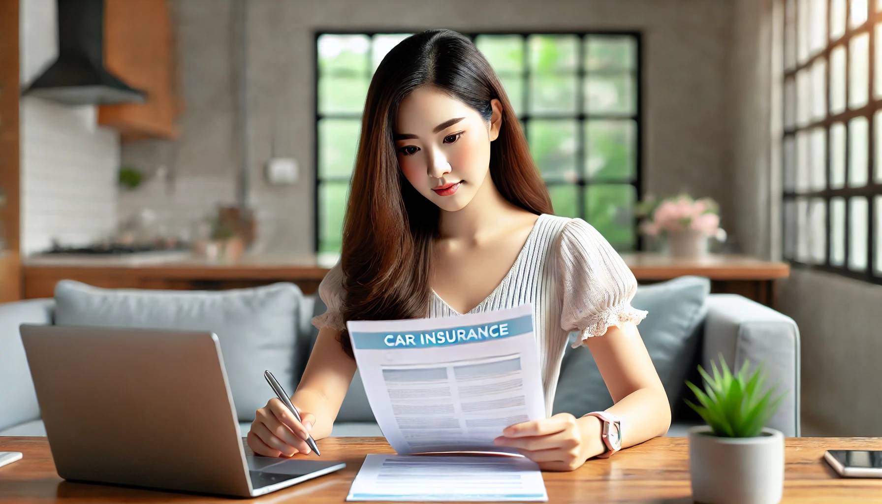 자동차보험 갱신 중인 사람