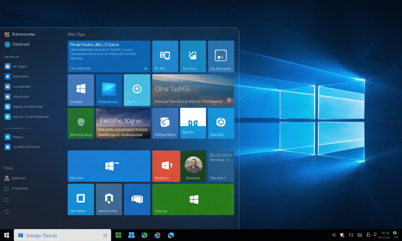 윈도우10시작화면