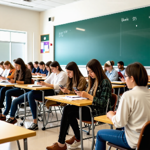 논설문 예시(교내 휴대폰 사용 반대)