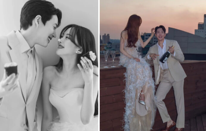 김동호 윤조 결혼사진