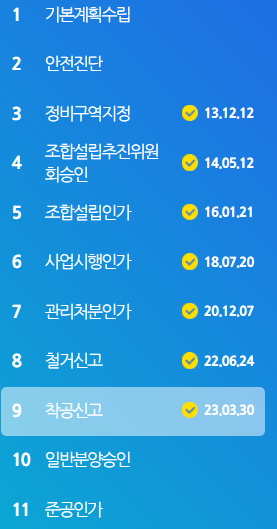 추진경과