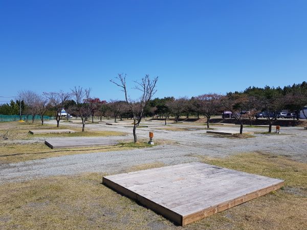 바다캠핑장-데크존