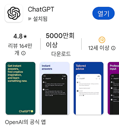 GPT-4o 음성 대화, 챗GPT 어플