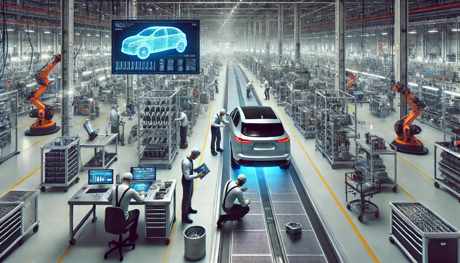 자율자동차공장