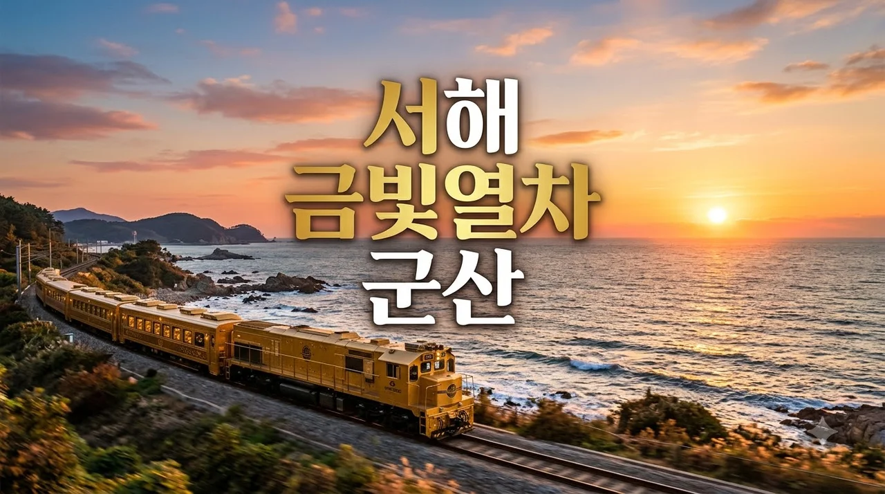 서해 금빛열차 군산 여행 가이드: 온돌마루 예매 방법, 가격, 시간표 완벽 정리