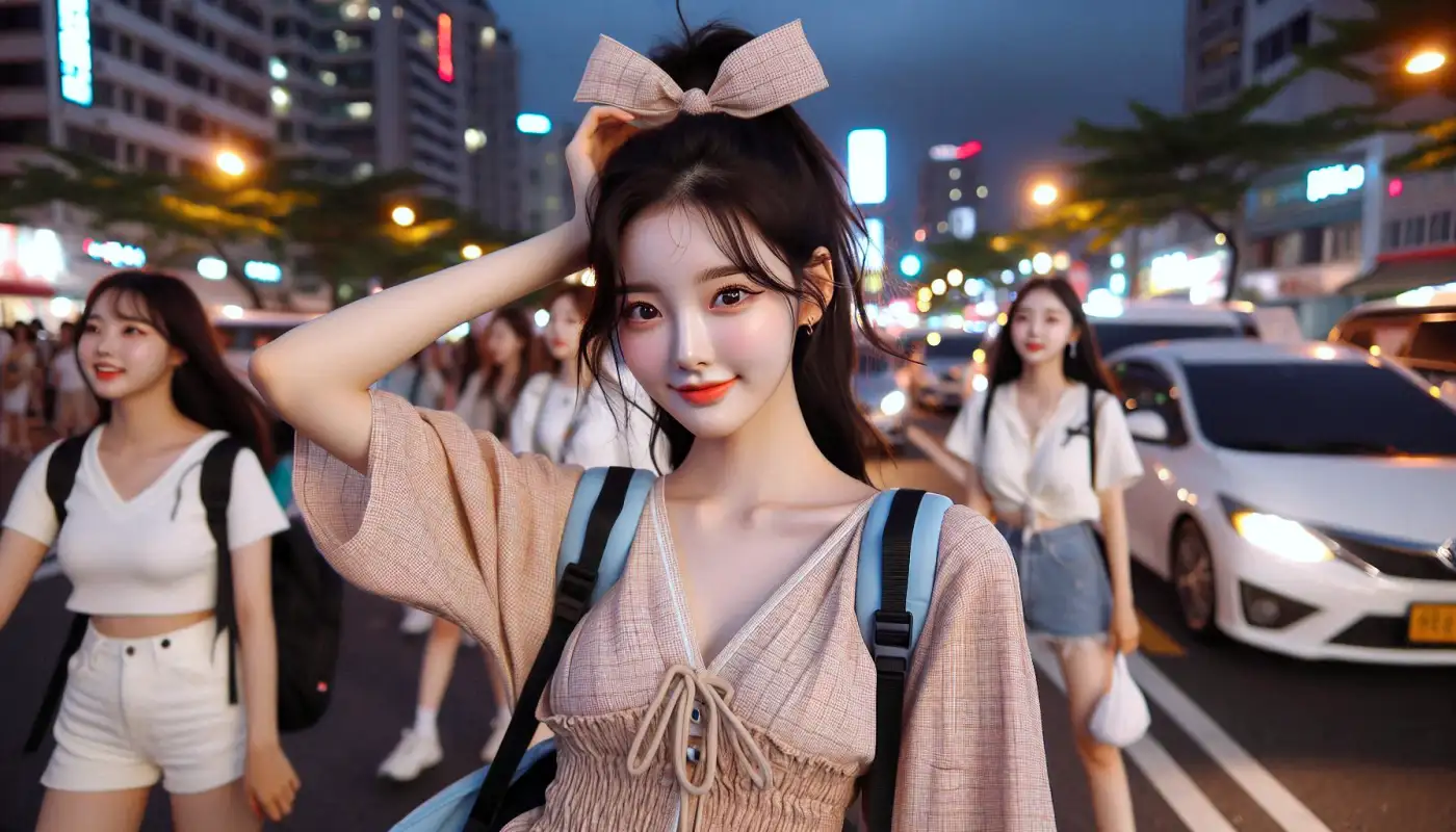 돈키호테-면세-쇼핑하는-여성의-모습