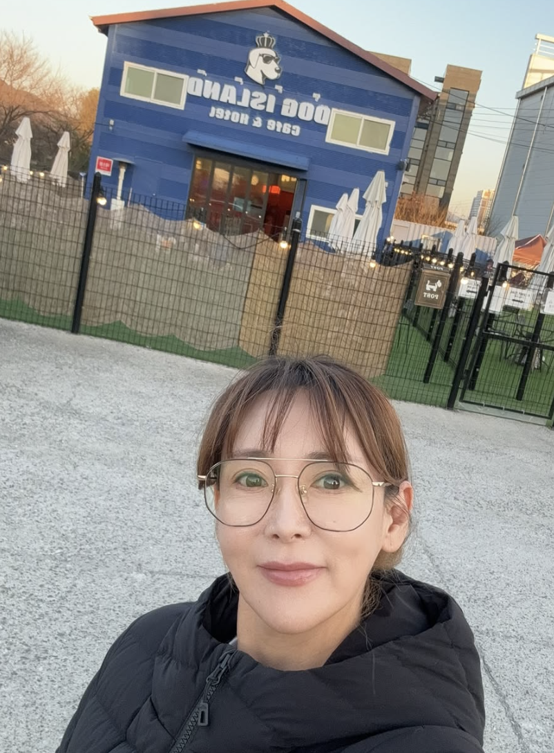 이상아 경기 광주 애견카페 운영 근황 사진