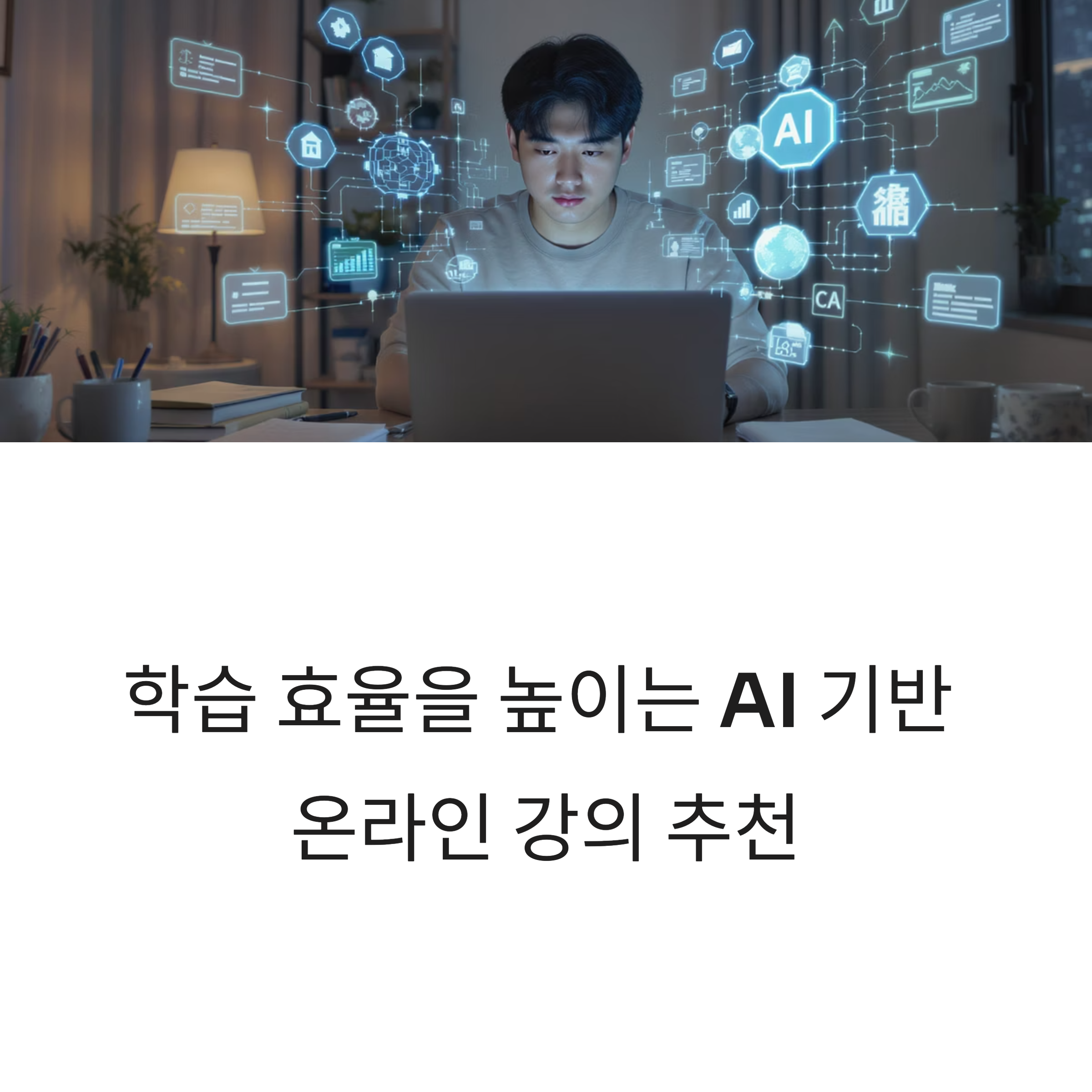 빠르게 변화하는 시대에 맞춰 AI 기술을 접목한 온라인 강의는 자기계발과 커리어 전환을 위한 가장 효율적인 학습 방법으로 주목받고 있다