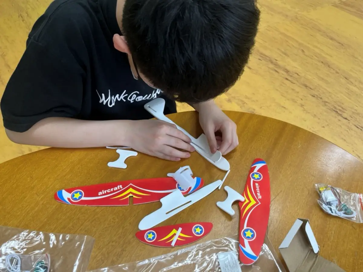 복엽 전동글라이더 만들기