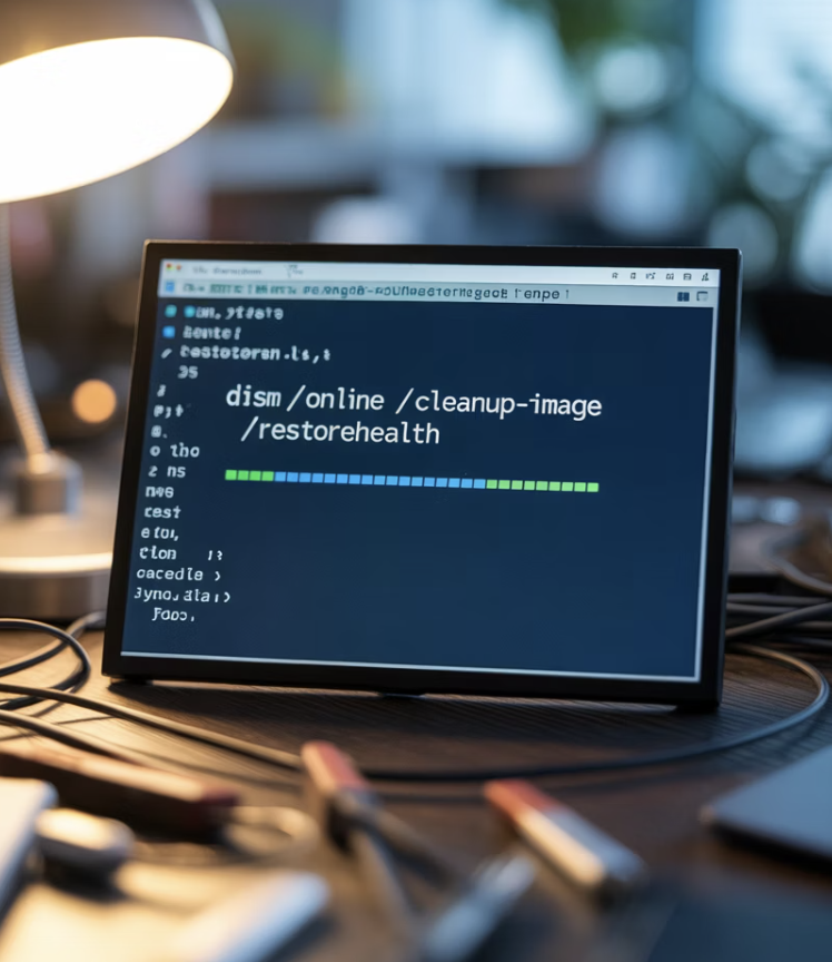 2단계: 손상된 이미지 '복구'하기