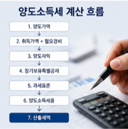 국세청 양도소득세 자동계산 바로가기