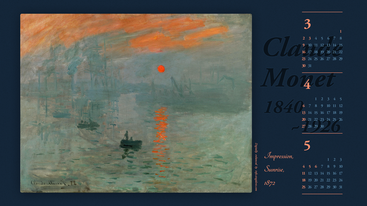 01 인상 해돋이 B - 2025년4월 노트북배경화면