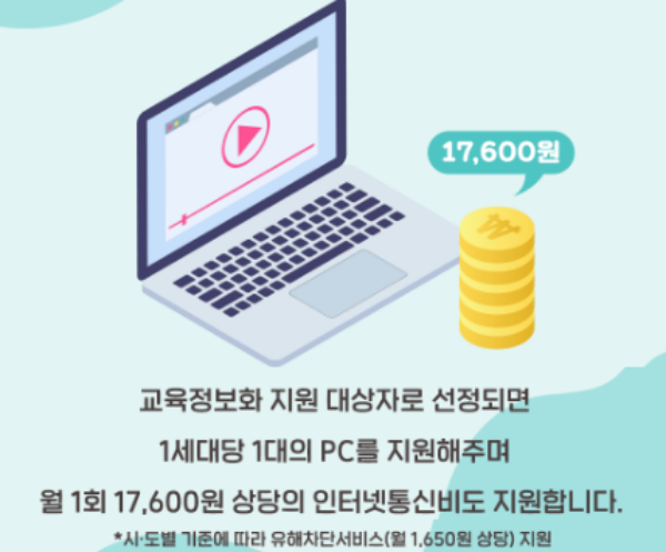 저소득층-교육정보화-지원내용