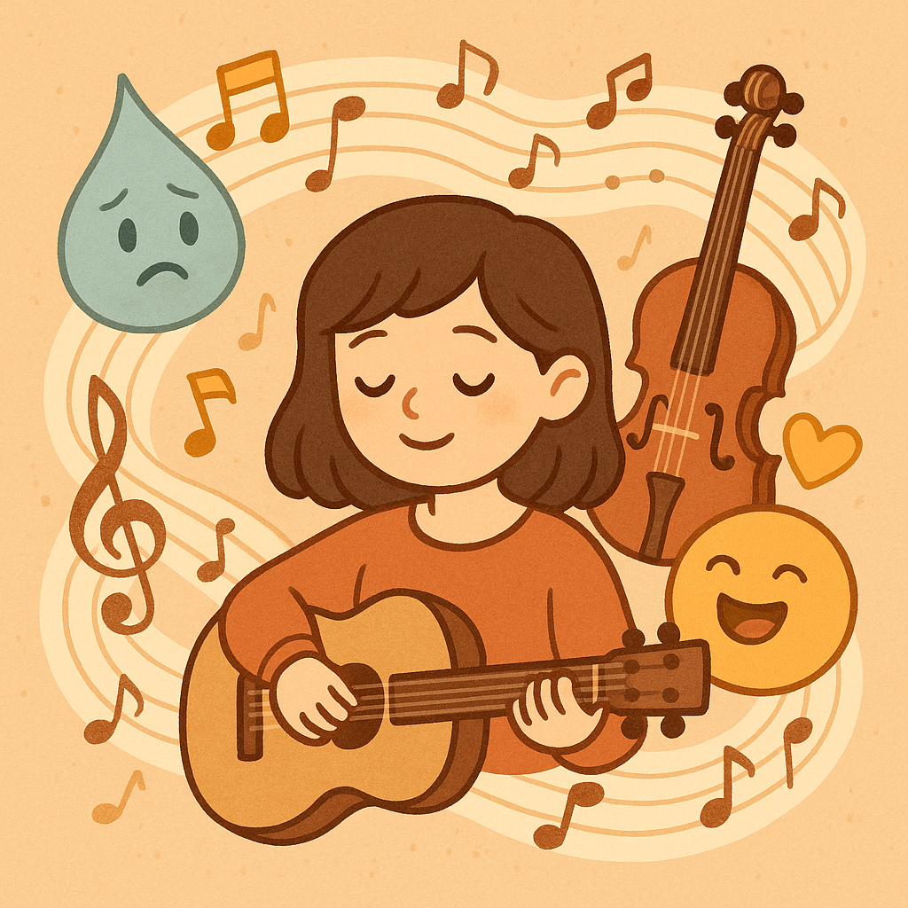 감정이 음악으로 표현되는 꿈 해몽