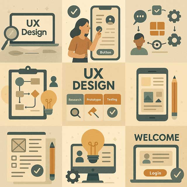 UX 디자인 예제 이미지