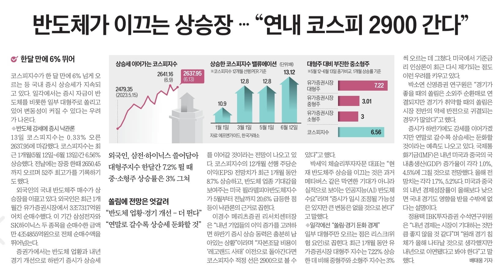 6월 14일 수요일 신문스크랩4