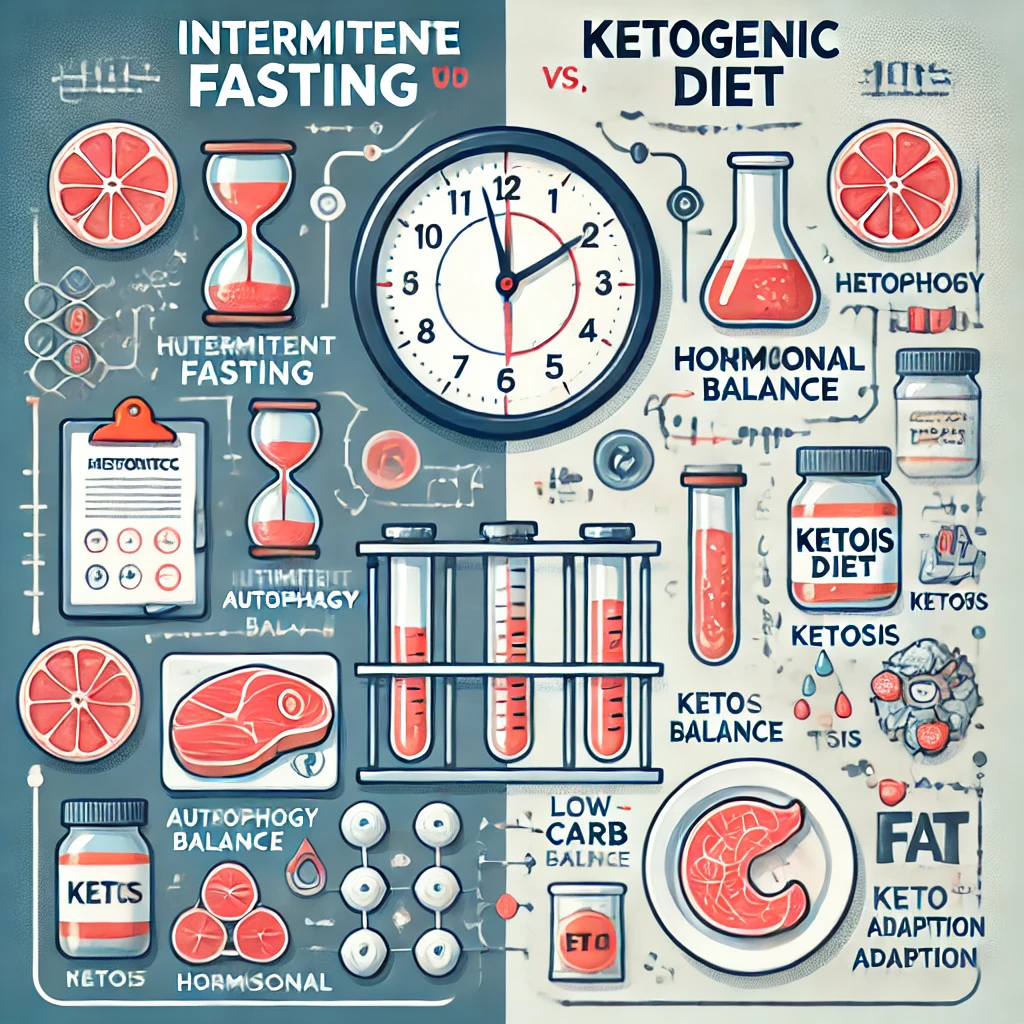 간헐적 단식 vs 키토제닉 다이어트 비교