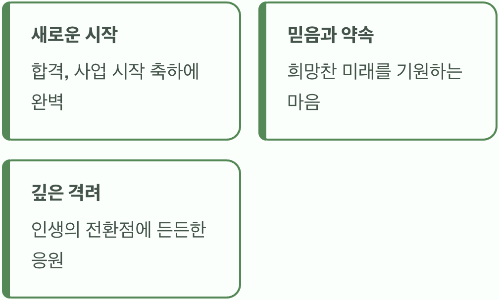 좋은 소식을 전하는 약속