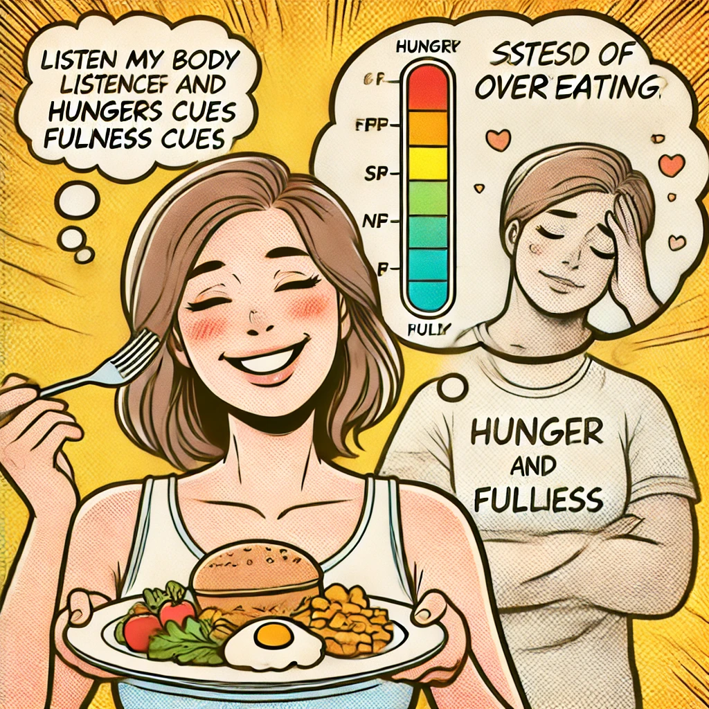 폭식 없이 자연스럽게 먹는 법