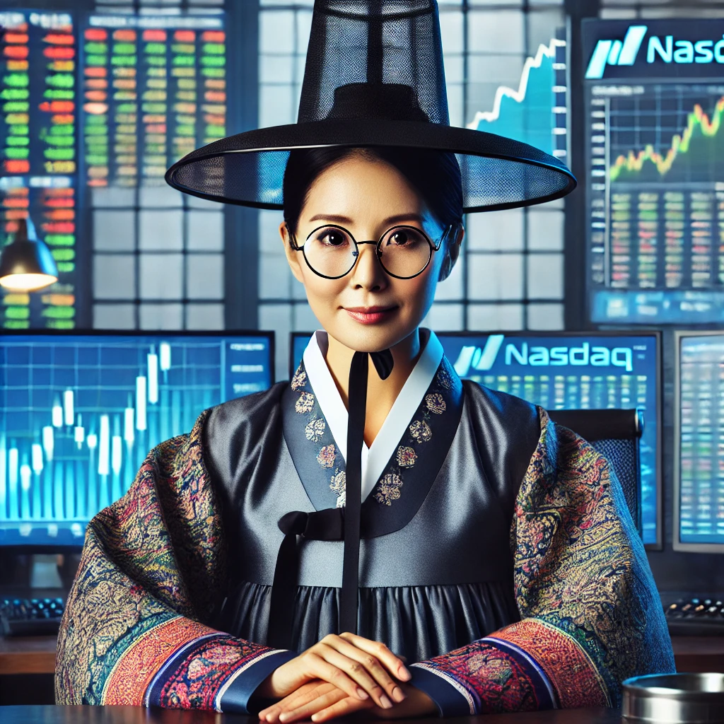 서학개미-여성