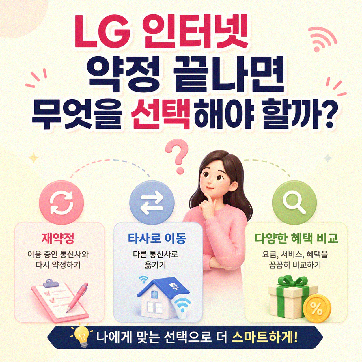 LG 인터넷 약정 끝나면 어떻게 해야 할까? 재가입 vs 타사 비교