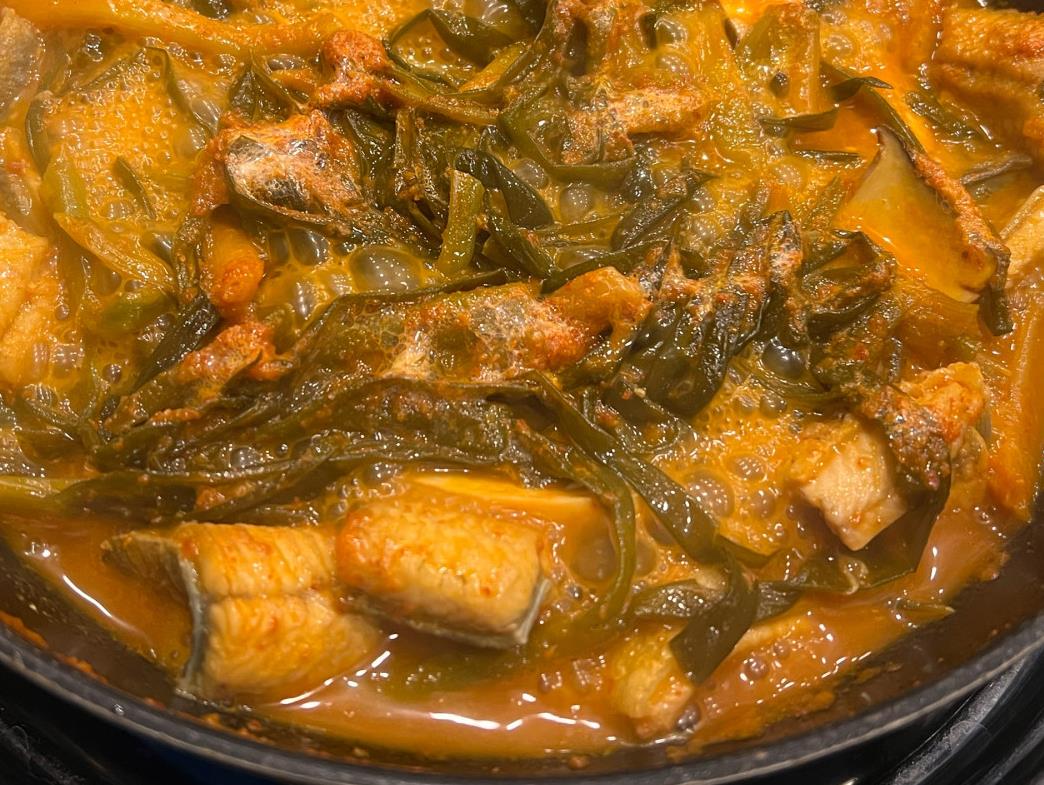 파김치가 푸짐하게 들어간 생방송투데이 파김치장어조림