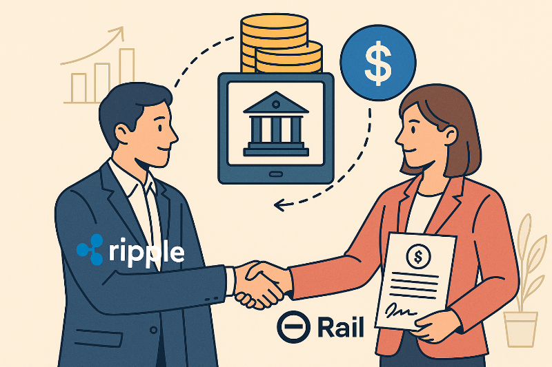 리플,레일 2억달러 인수