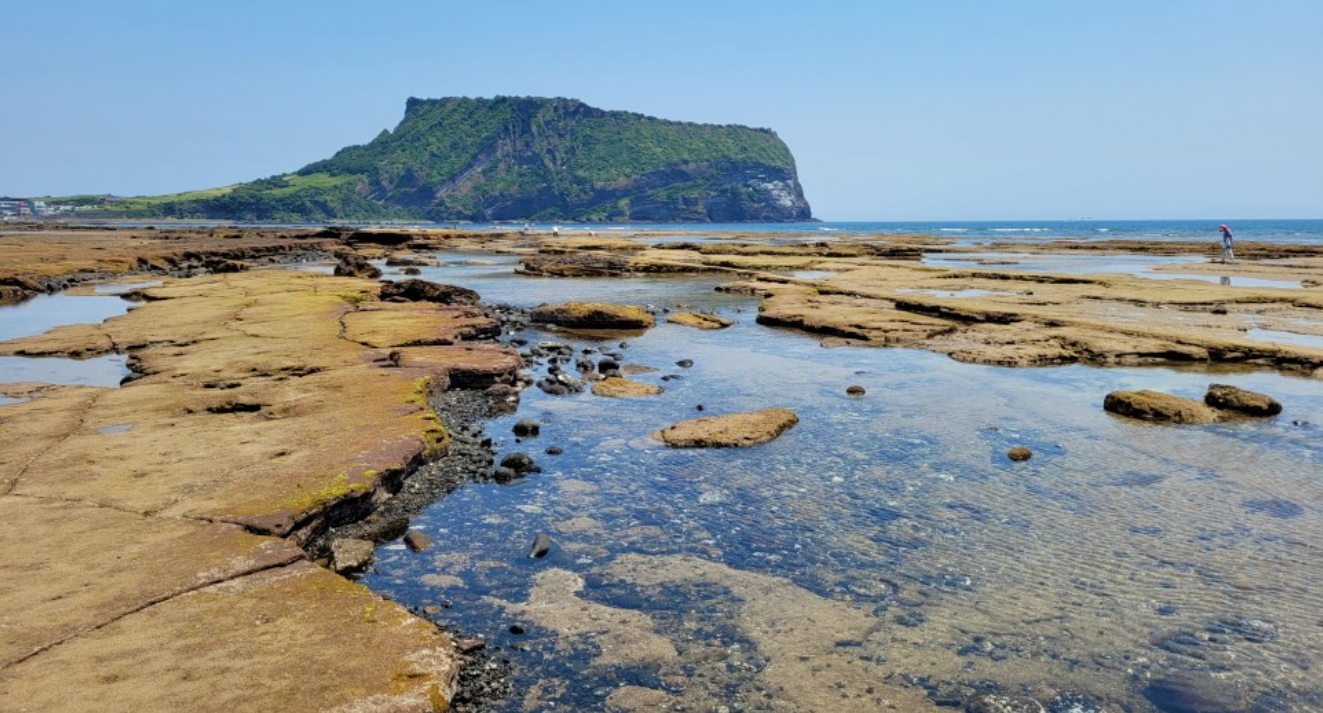 제주 광치기 해변 