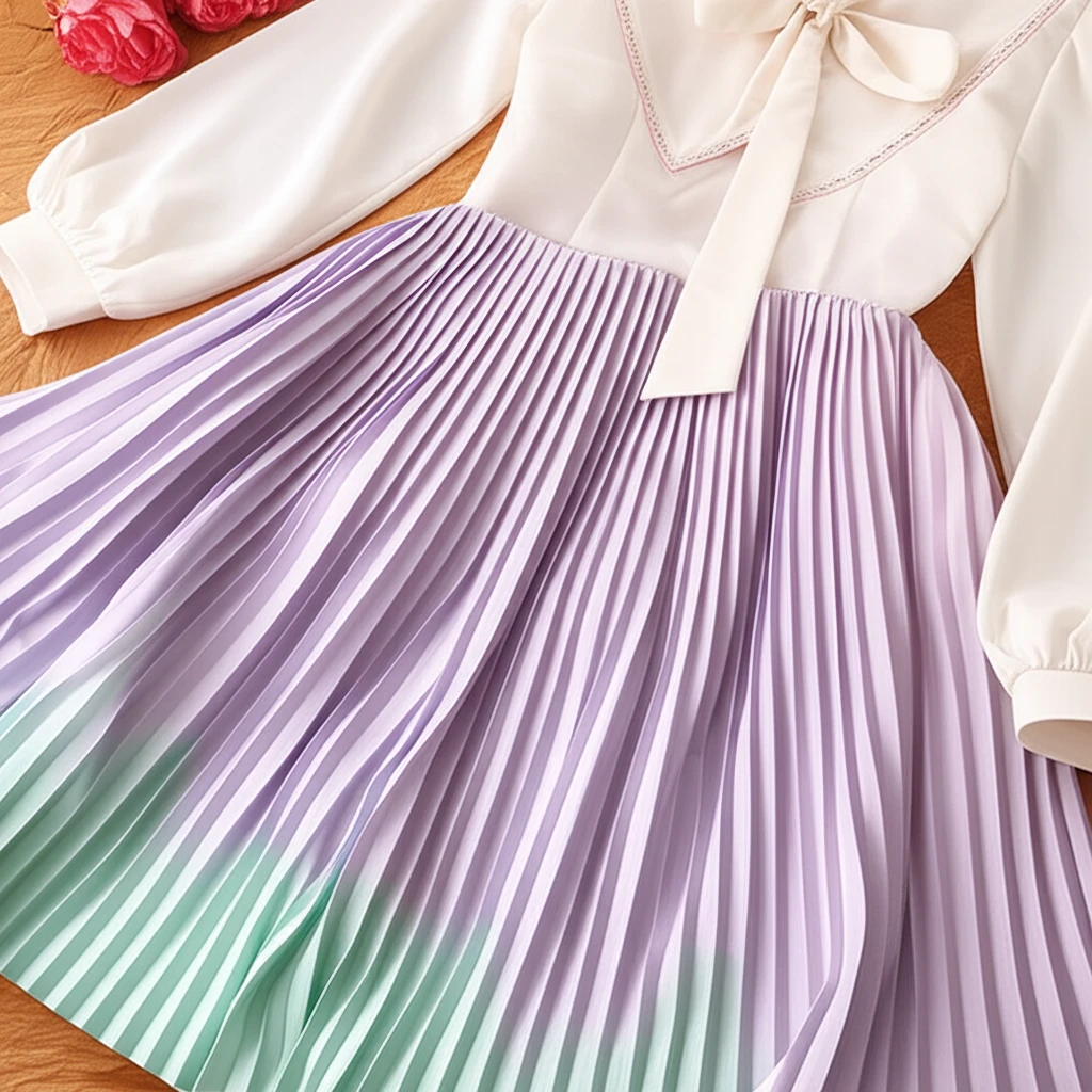 리본 블라우스 코디 고민 끝! 르로망..