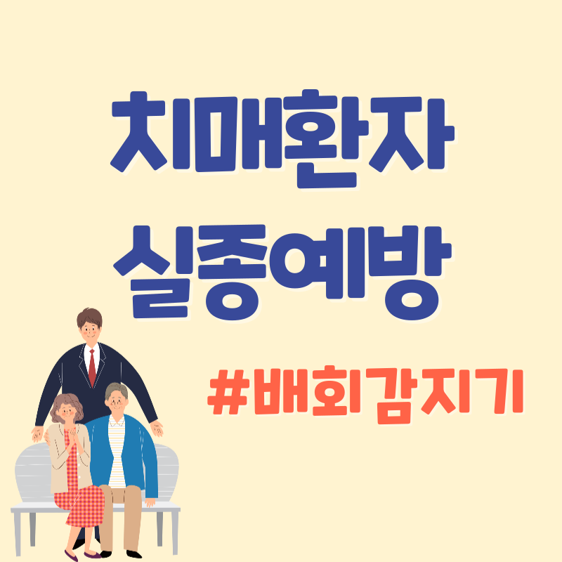 치매환자 실종예방 배회감지기