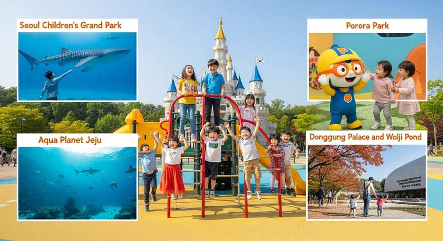 아이와 함께 가기 좋은 국내 여행지 BEST 7