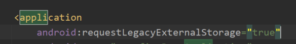 requestLegacyExternalStorage