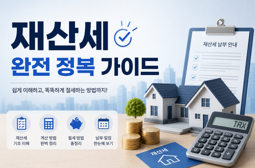 재산세 완전 정복 가이드 글 이해를 도와주는 이미지