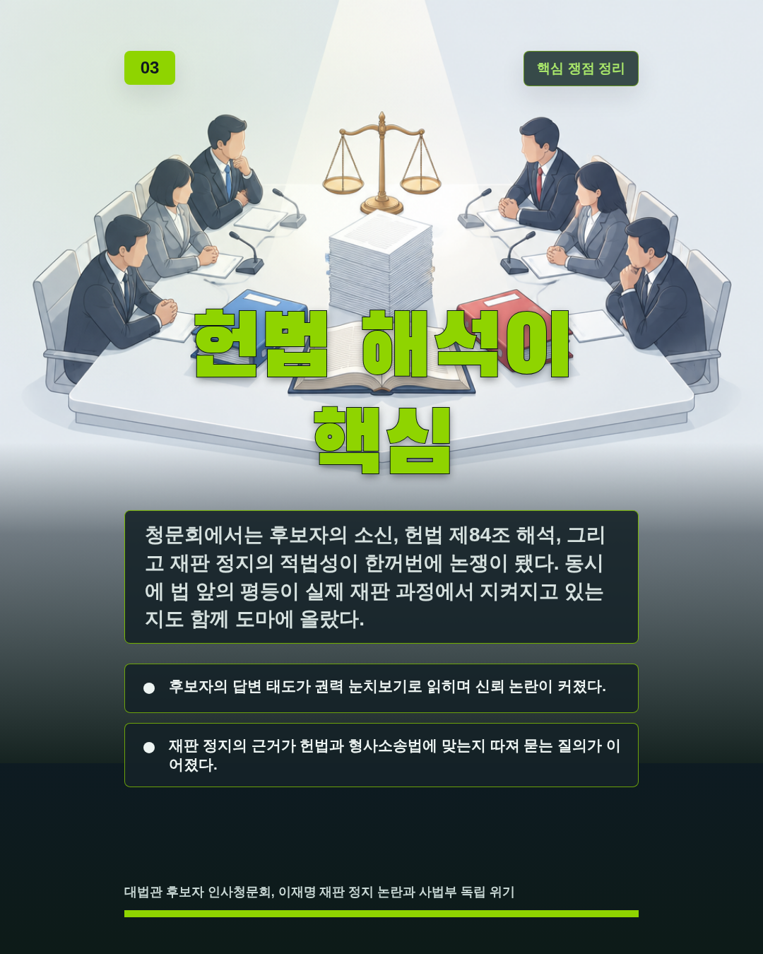헌법 해석이 핵심