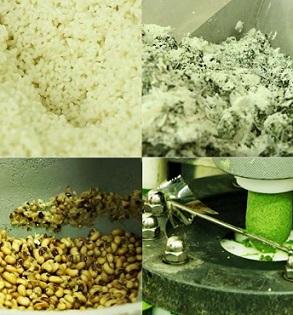 모시송편만드는과정