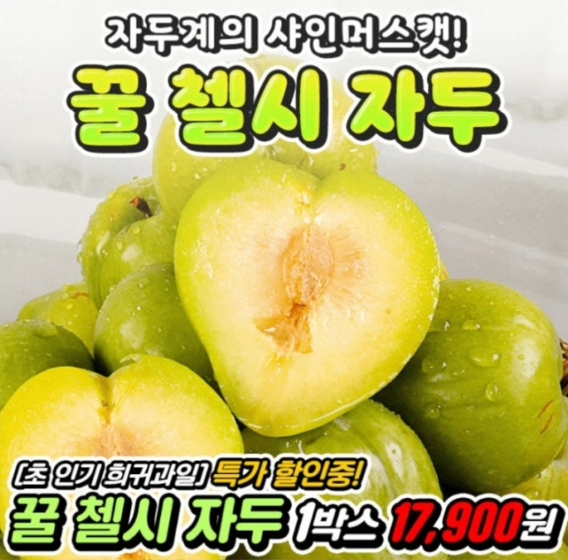 8월 29일 꿀 첼시자두 캐시워크 정답 "희귀신품종 자두계의 샤인머스캣! 꿀 첼시자두"