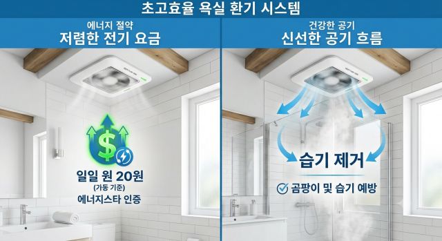 화장실 환풍기 전기세
