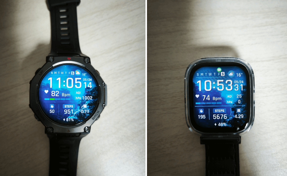 어메이즈핏 빕6 vs 티렉스3 비교 후기