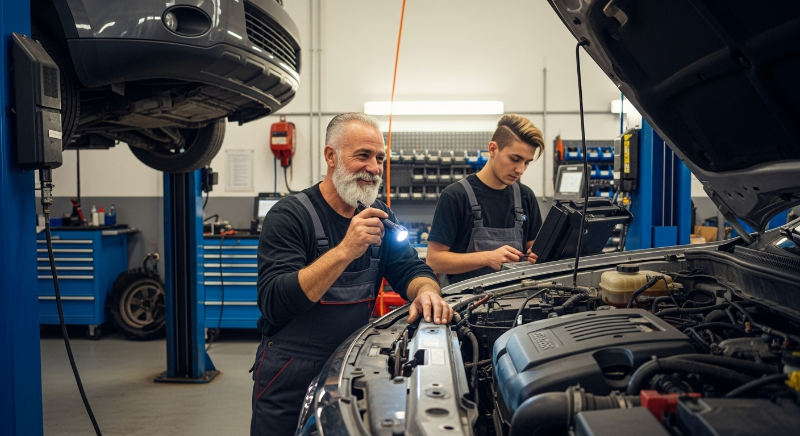 차량 점검 및 관리