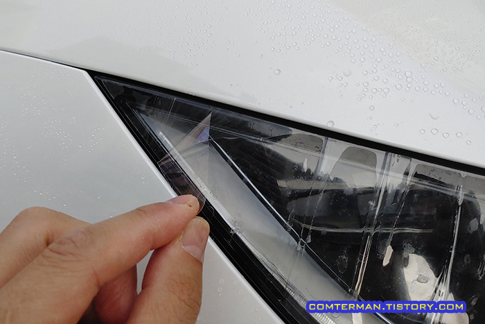 알리익스프레스 PPF 필름 투명 보호지