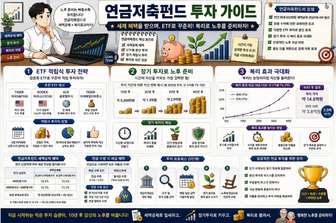 연금저축펀드 투자법