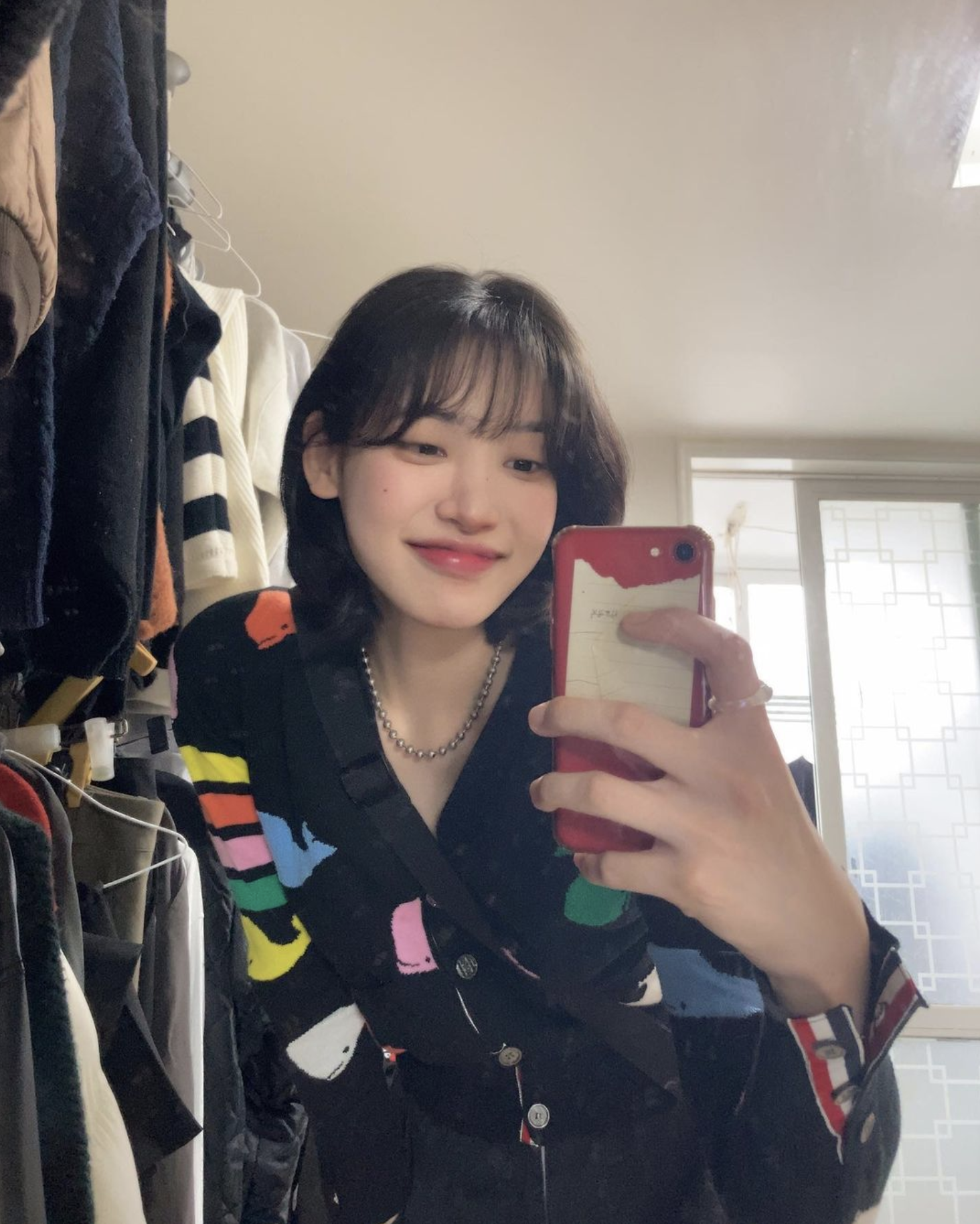 홍서영 일상 셀카