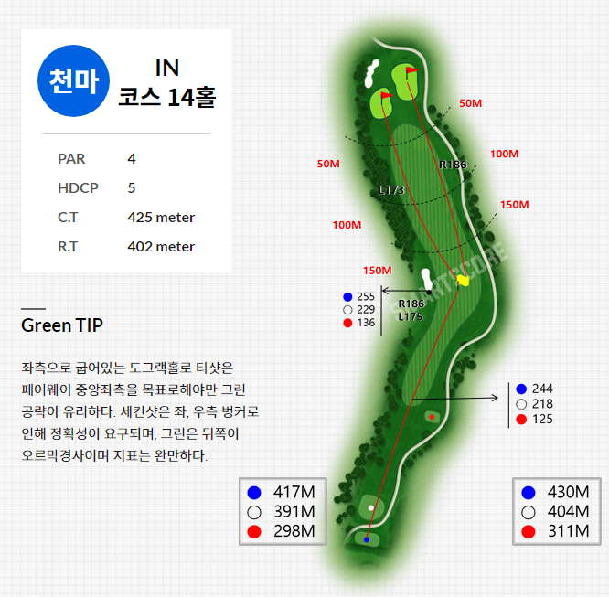 경주신라 컨트리클럽 천마코스 14