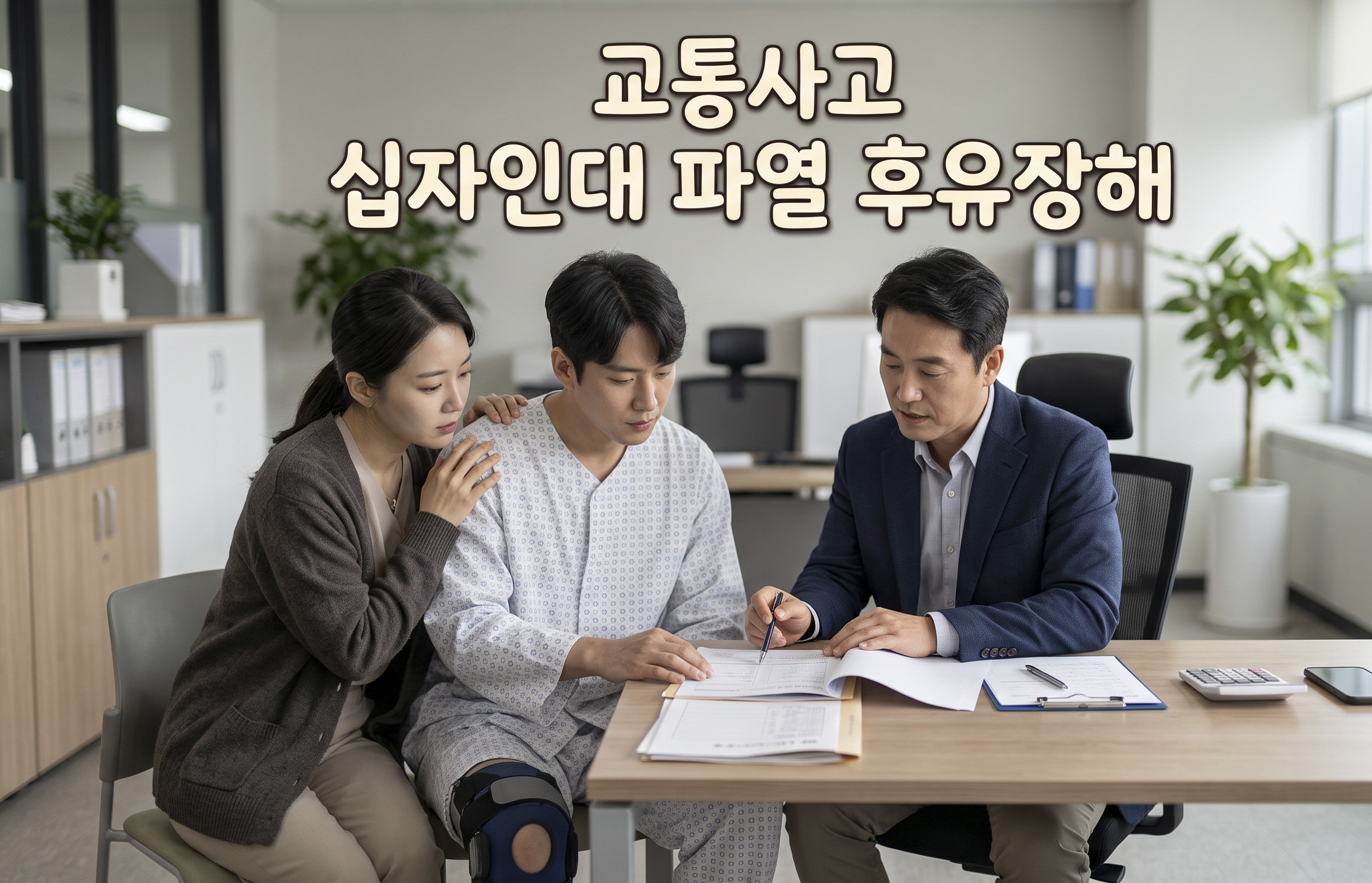 교통사고 십자인대 파열, 합의금 수천만 원 차이 나는 이유