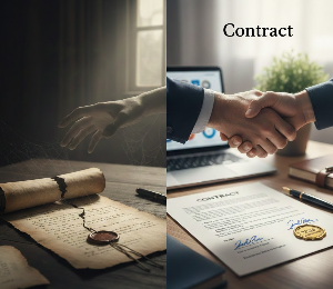 Wills and contracts